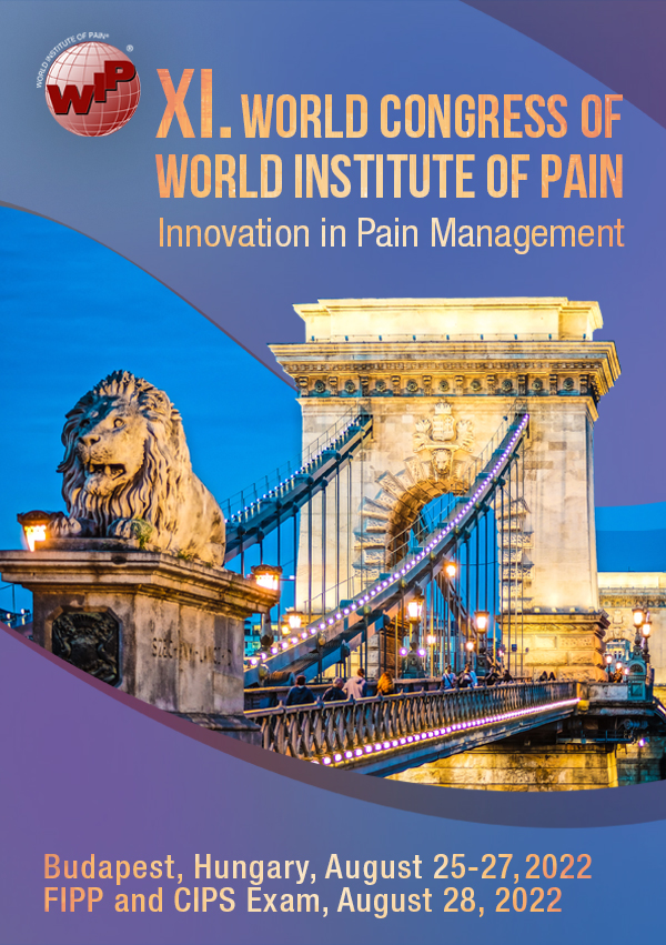 Registration is now open for the 11. World Congress of World Institute of Pain in Budapest
