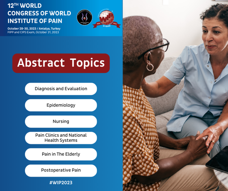 Present your work at WIP2023 as a Poster or as an Oral Presentation!