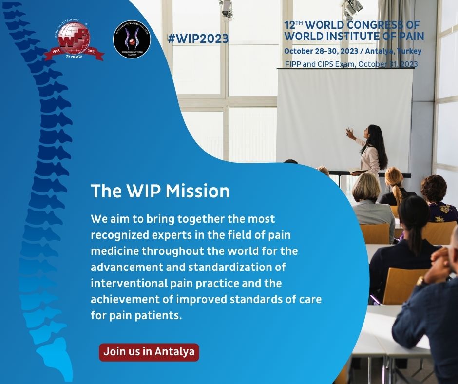WIP2023 Standardize Interventional Pain Practices