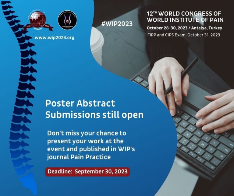 You still have time to submit your poster abstracts for #WIP2023!