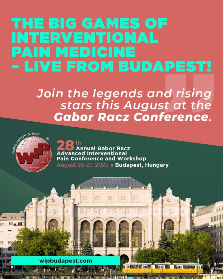28th Annual Gabor Racz Advanced Interventional Budapest Pain Conference